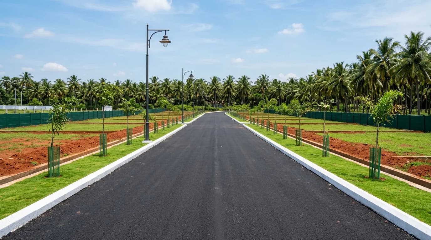 Approved residential plot promotion and layout development in Tamil Nadu